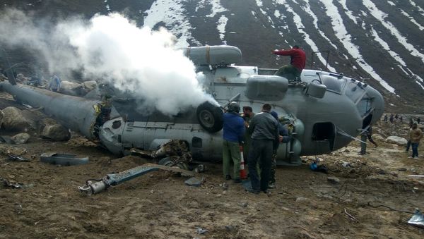 Indian Air Force’s Mi-17 Helicopter Crashes Near the Himalayas - Sputnik International