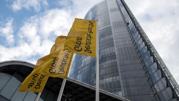 The headquarters of German logistics group Deutsche Post DHL is pictured prior to the company's annual press conference on March 7, 2018 in Bonn, western Germany - Sputnik International
