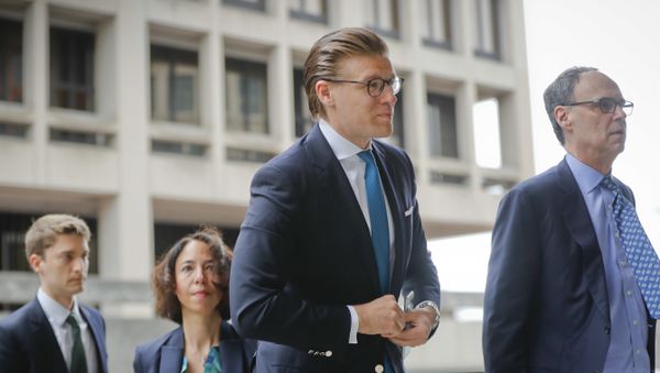 Alex van der Zwaan arrives Federal District Court in Washington, Tuesday, April 3, 2018 - Sputnik International