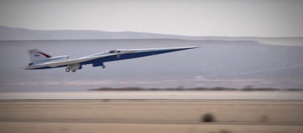 NASA and Lockheed Martin's Low-Boom X-Plane NASA and Lockheed Martin's Low-Boom X-Plane - Sputnik International