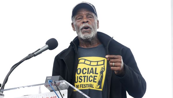 Actor Danny Glover speaks at the A.C.T. To End Racism rally, Wednesday, April 4, 2018, on the National Mall in Washington, on the 50th anniversary of Martin Luther King Jr.'s assassination. Actor Danny Glover speaks at the A.C.T. To End Racism rally, Wednesday, April 4, 2018, on the National Mall in Washington, on the 50th anniversary of Martin Luther King Jr.'s assassination. - Sputnik International