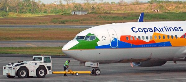 COPA Airlines Biomuseo livery just finishing pushback. MPTO / PTY. - Sputnik International