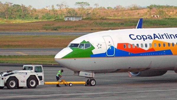 COPA Airlines Biomuseo livery just finishing pushback. MPTO / PTY. - Sputnik International