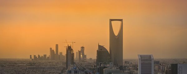Riyadh Skyline showing the King Abdullah Financial District (KAFD) and the famous Kingdom Tower - Sputnik International