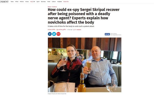 So is The Independent. So is The Independent. - Sputnik International