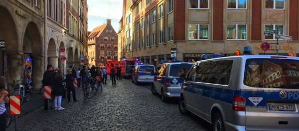First responders work at the scene when several people were killed and injured when a car ploughed into pedestrians in Muenster, western Germany on April 7, 2018 First responders work at the scene when several people were killed and injured when a car ploughed into pedestrians in Muenster, western Germany on April 7, 2018 - Sputnik International