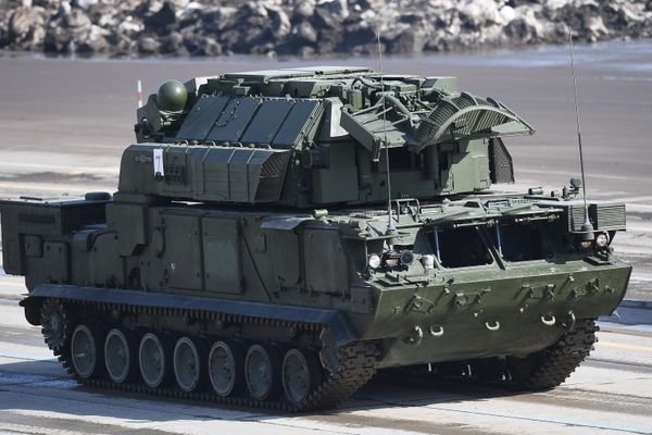 A TOR-M2U all-weather short range missile systems during the rehearsal of the Victory Parade at the Alabino military training ground in the Moscow Region A TOR-M2U all-weather short range missile systems during the rehearsal of the Victory Parade at the Alabino military training ground in the Moscow Region - Sputnik International
