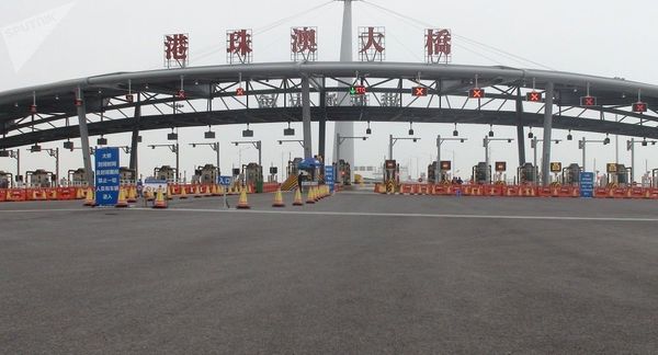 Hong Kong-Zhuhai-Macau Bridge Hong Kong-Zhuhai-Macau Bridge - Sputnik International