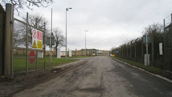 Entrance to secure facilities at Porton Down Entrance to secure facilities at Porton Down - Sputnik International