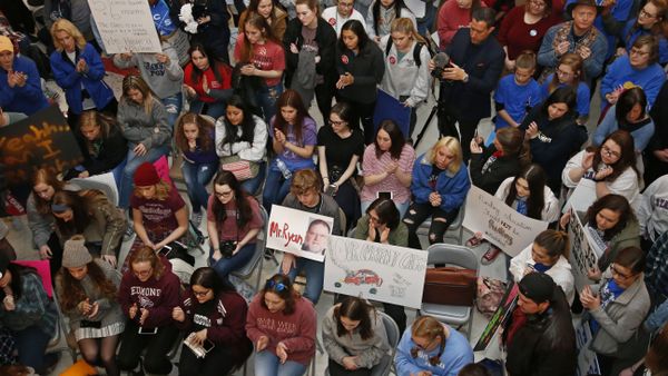 OK teacher protests - Sputnik International