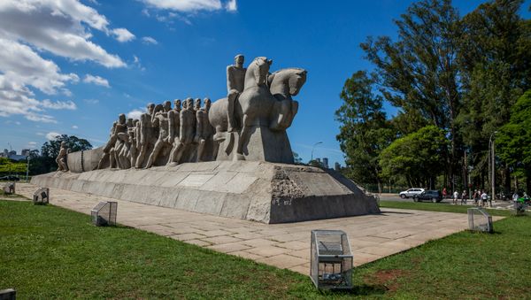 Monumento às bandeiras, em São Paulo Monumento às bandeiras, em São Paulo - Sputnik International