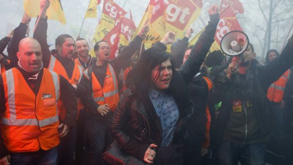France railway strikes - Sputnik International
