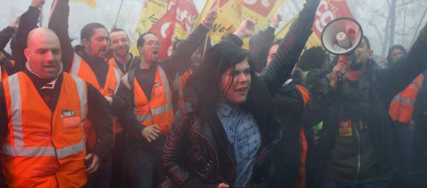 France railway strikes France railway strikes - Sputnik International