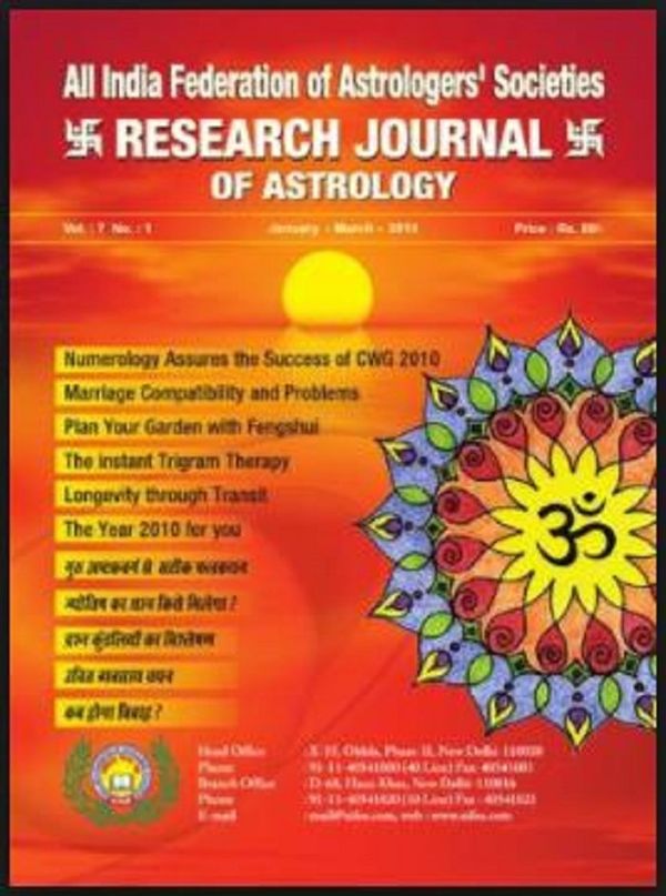 Research Journal of Astrology Research Journal of Astrology - Sputnik International