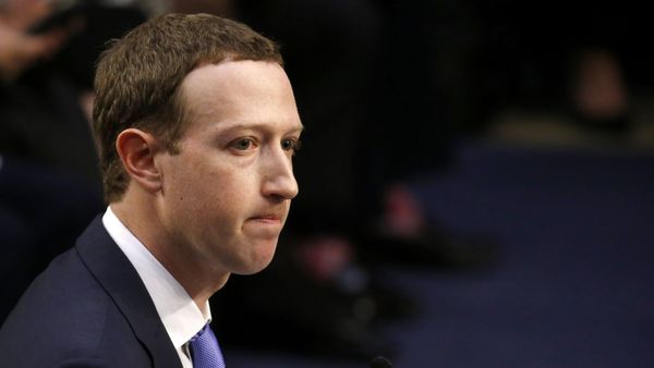 Facebook CEO Mark Zuckerberg listens while testifying before a joint Senate Judiciary and Commerce Committees hearing regarding the company’s use and protection of user data, on Capitol Hill in Washington, U.S., April 10, 2018. - Sputnik International