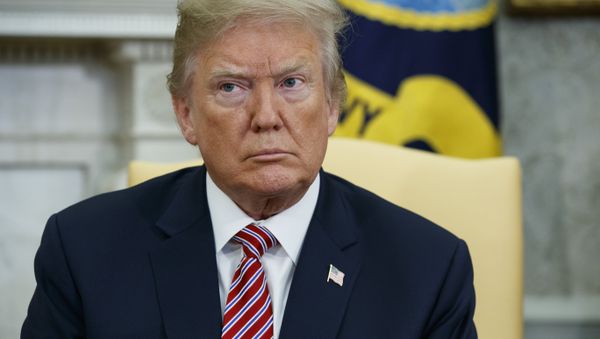 President Donald Trump in the Oval Office of the White House in Washington - Sputnik International