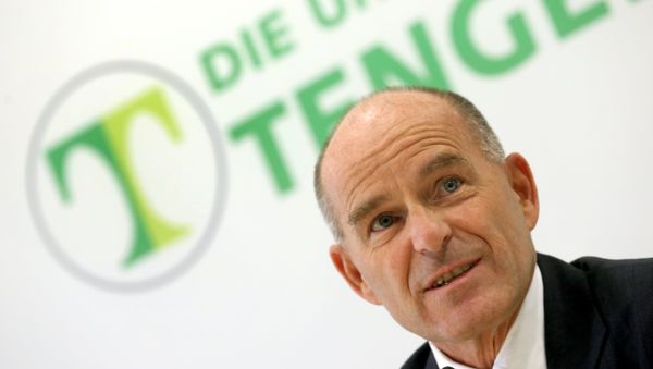 Karl-Erivan Haub, billionaire chief of Germany's sprawling Tengelmann retail group, during a press conference in Muelheim an der Ruhr, western Germany. (File) - Sputnik International
