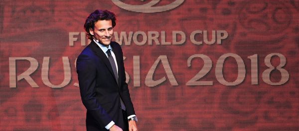 Uruguayan footballer Diego Forlan during the final draw of the 2018 FIFA World Cup Uruguayan footballer Diego Forlan during the final draw of the 2018 FIFA World Cup - Sputnik International