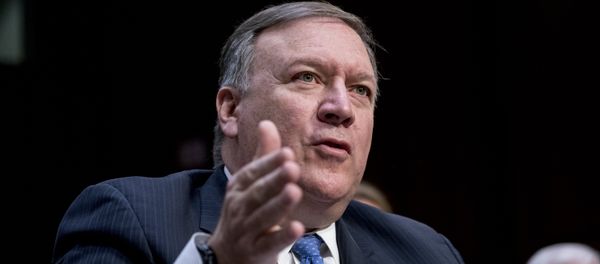 CIA Director Mike Pompeo speaks at a Senate Select Committee on Intelligence hearing on worldwide threats, Tuesday, Feb. 13, 2018, in Washington. CIA Director Mike Pompeo speaks at a Senate Select Committee on Intelligence hearing on worldwide threats, Tuesday, Feb. 13, 2018, in Washington. - Sputnik International