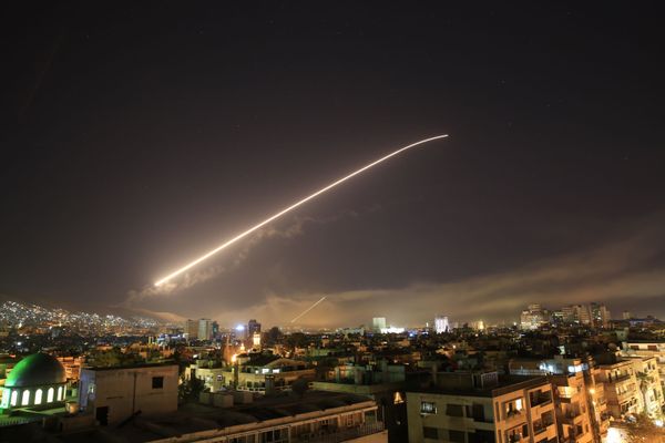 US-Led Overnight Missile Strikes Against Syria US-Led Overnight Missile Strikes Against Syria - Sputnik International