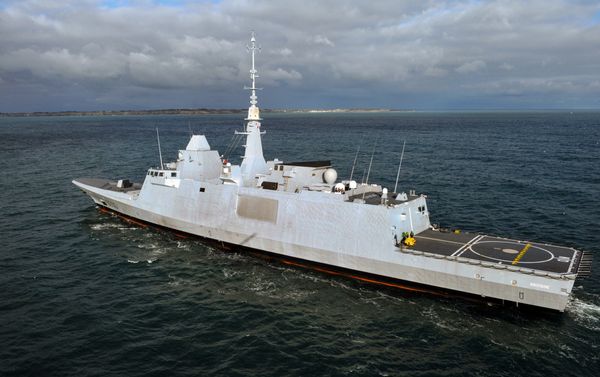 French FREMM multipurpose Aquitaine class stealth frigate (File) French FREMM multipurpose Aquitaine class stealth frigate (File) - Sputnik International