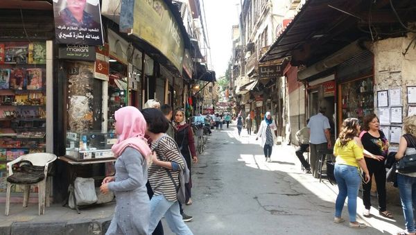 Life in Damascus, Syria, on April 14, 2018 Life in Damascus, Syria, on April 14, 2018 - Sputnik International