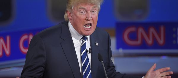 Republican presidential candidate, businessman Donald Trump speaks during the CNN Republican presidential debate at the Ronald Reagan Presidential Library and Museum on Wednesday, Sept. 16, 2015, in Simi Valley, Calif Republican presidential candidate, businessman Donald Trump speaks during the CNN Republican presidential debate at the Ronald Reagan Presidential Library and Museum on Wednesday, Sept. 16, 2015, in Simi Valley, Calif - Sputnik International