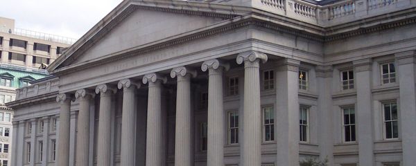 The U.S. Treasury building, Washington D.C. - Sputnik International