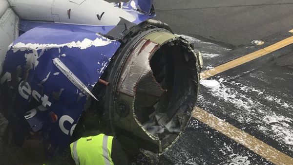 SOUTHWEST AIRLINES EMERGENCY LANDING - Sputnik International
