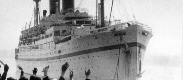 British troop ship Empire Windrush - Sputnik International