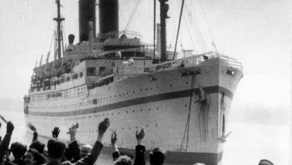 British troop ship Empire Windrush - Sputnik International