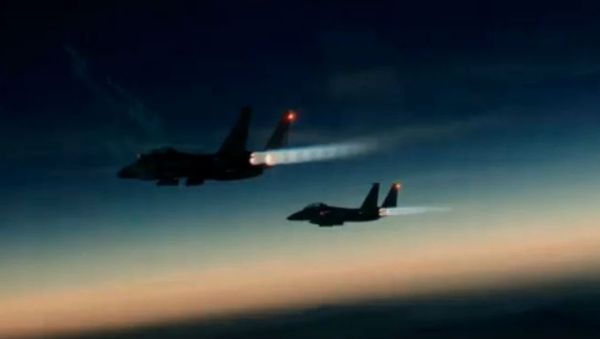 F-15s Solar Eclipse - Sputnik International