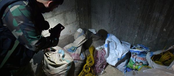 Militants' chemical weapons lab in Douma Militants' chemical weapons lab in Douma - Sputnik International