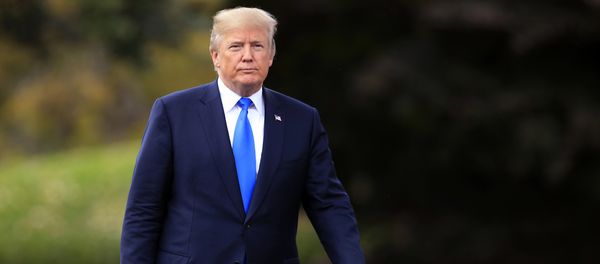 In this Friday, Oct. 13, 2017, file photo, President Donald Trump walks towards reporters on the South Lawn of the White House in Washington - Sputnik International