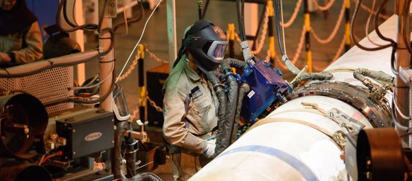 Work on the Turkish Stream gas pipeline. File photo Work on the Turkish Stream gas pipeline. File photo - Sputnik International