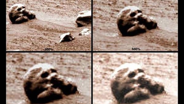 Skull on Mars Skull on Mars - Sputnik International