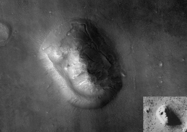Face on Mars with Inset Face on Mars with Inset - Sputnik International