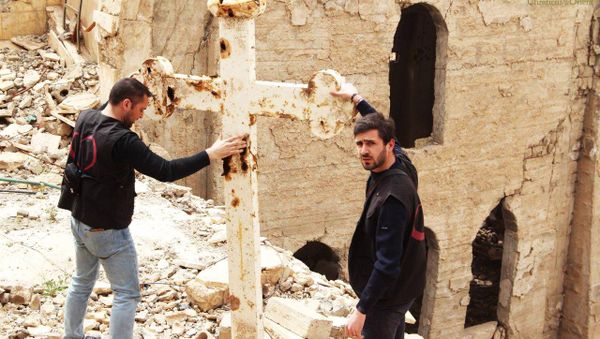 SOS Chrétiens d'Orient in Deir Zzor - Sputnik International
