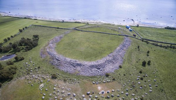 Aerial view of Sandby borg ringfort - Sputnik International