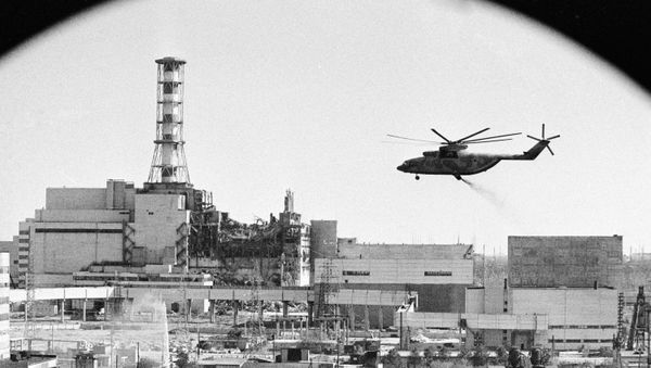 Decontamination of the Chernobyl nuclear power plant buildings Decontamination of the Chernobyl nuclear power plant buildings - Sputnik International