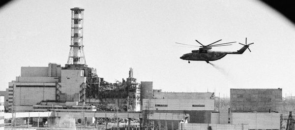Decontamination of the Chernobyl nuclear power plant buildings - Sputnik International