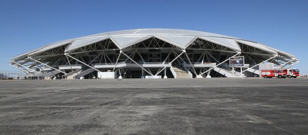 The Samara Arena, a venue for the 2018 FIFA World Cup matches The Samara Arena, a venue for the 2018 FIFA World Cup matches - Sputnik International