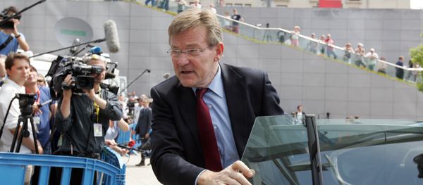 Belgium's Finance Minister Johan Van Overtveldt arrives for a meeting of eurozone finance ministers - Sputnik International