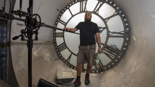 Uruguayan Clockkeeper of Montevideo's Cathedral - Sputnik International