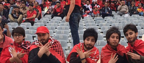 Iranian football fans Iranian football fans - Sputnik International