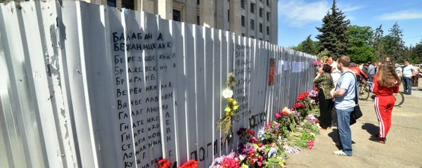 Mourning actions in Odessa Mourning actions in Odessa - Sputnik International
