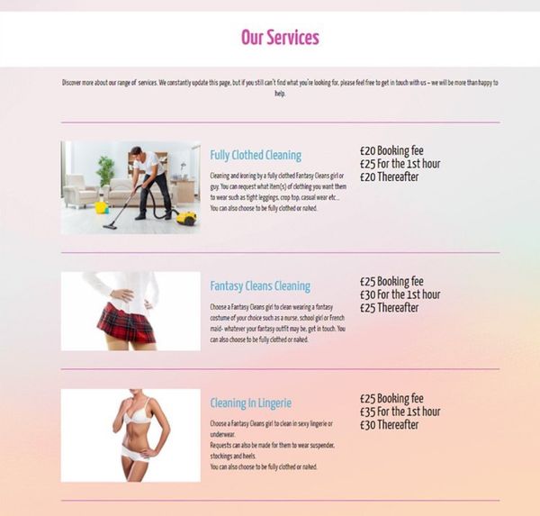 Fantasy Cleans advertisement - Sputnik International