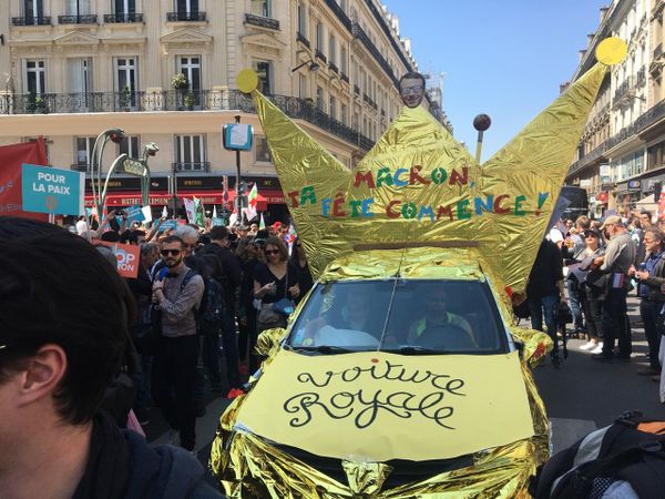 Protests in Paris, France, Saturday, May 5, 2018 - Sputnik International