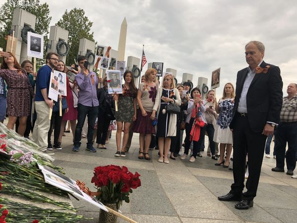 Russian Ambassador to the United States Anatoly Antonov also participated in the march. Russian Ambassador to the United States Anatoly Antonov also participated in the march. - Sputnik International
