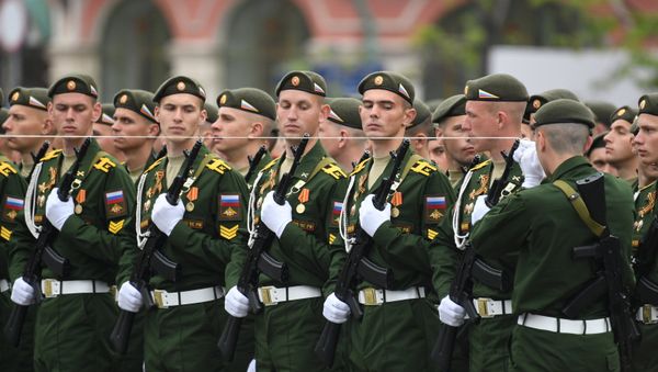 General Rehearsal of Victory Day Parade in Moscow General Rehearsal of Victory Day Parade in Moscow - Sputnik International